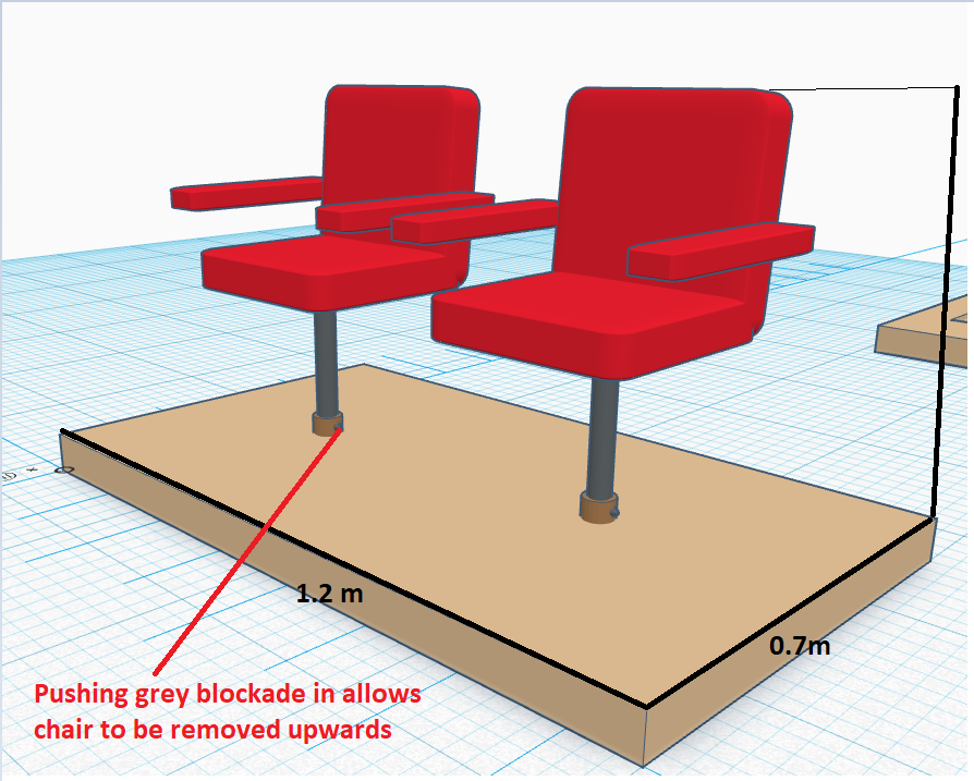 Removable Seats Design
